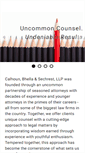Mobile Screenshot of cbsattorneys.com